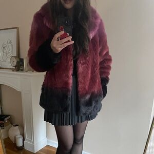 “Unreal Fur” faux fur cost Size M